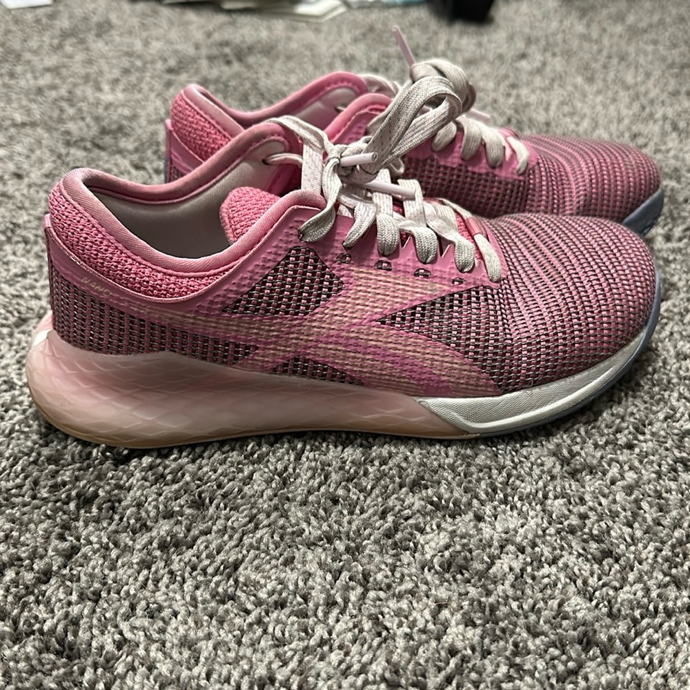Pink Reebok nanos